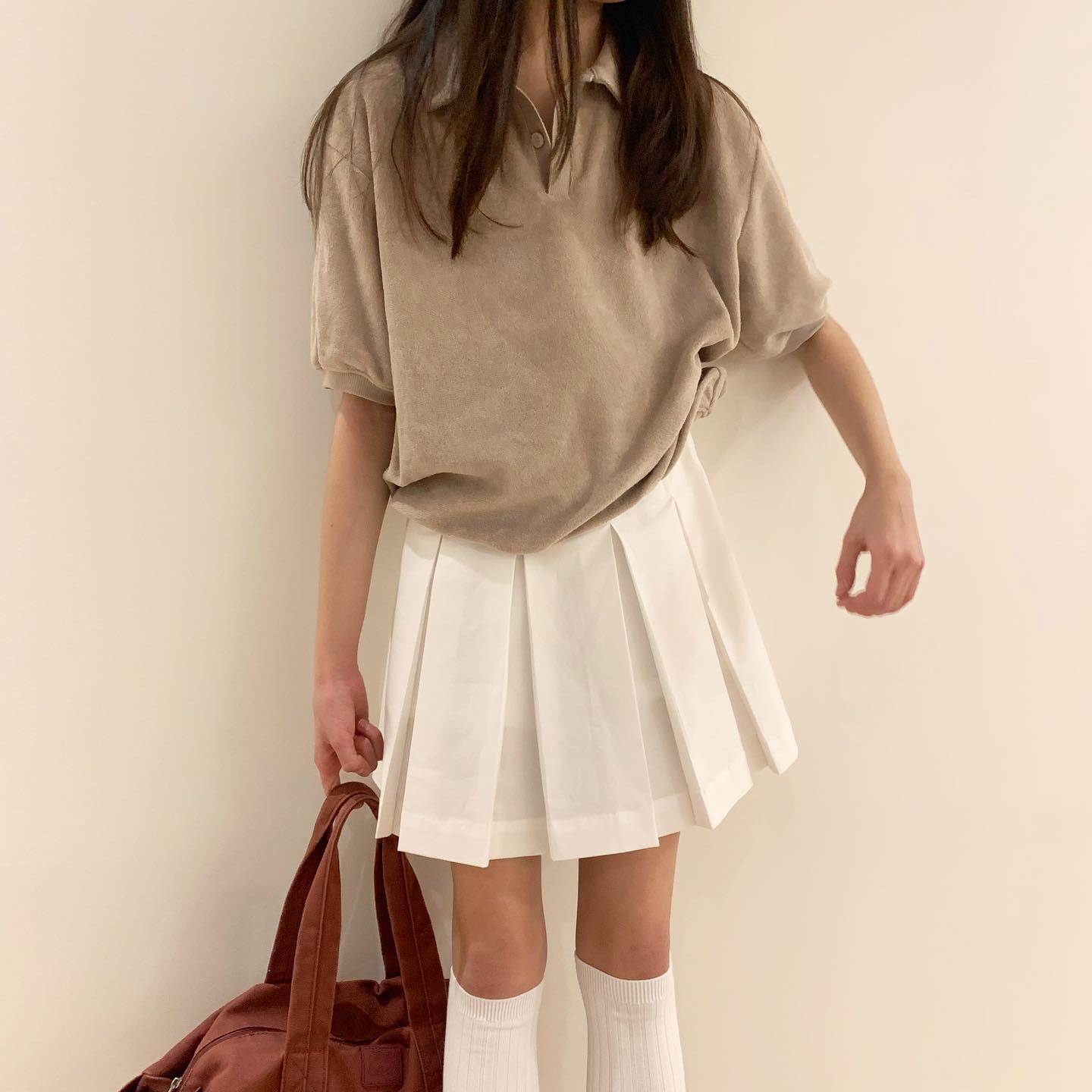 [30%] Lala Skirts [WHITE]